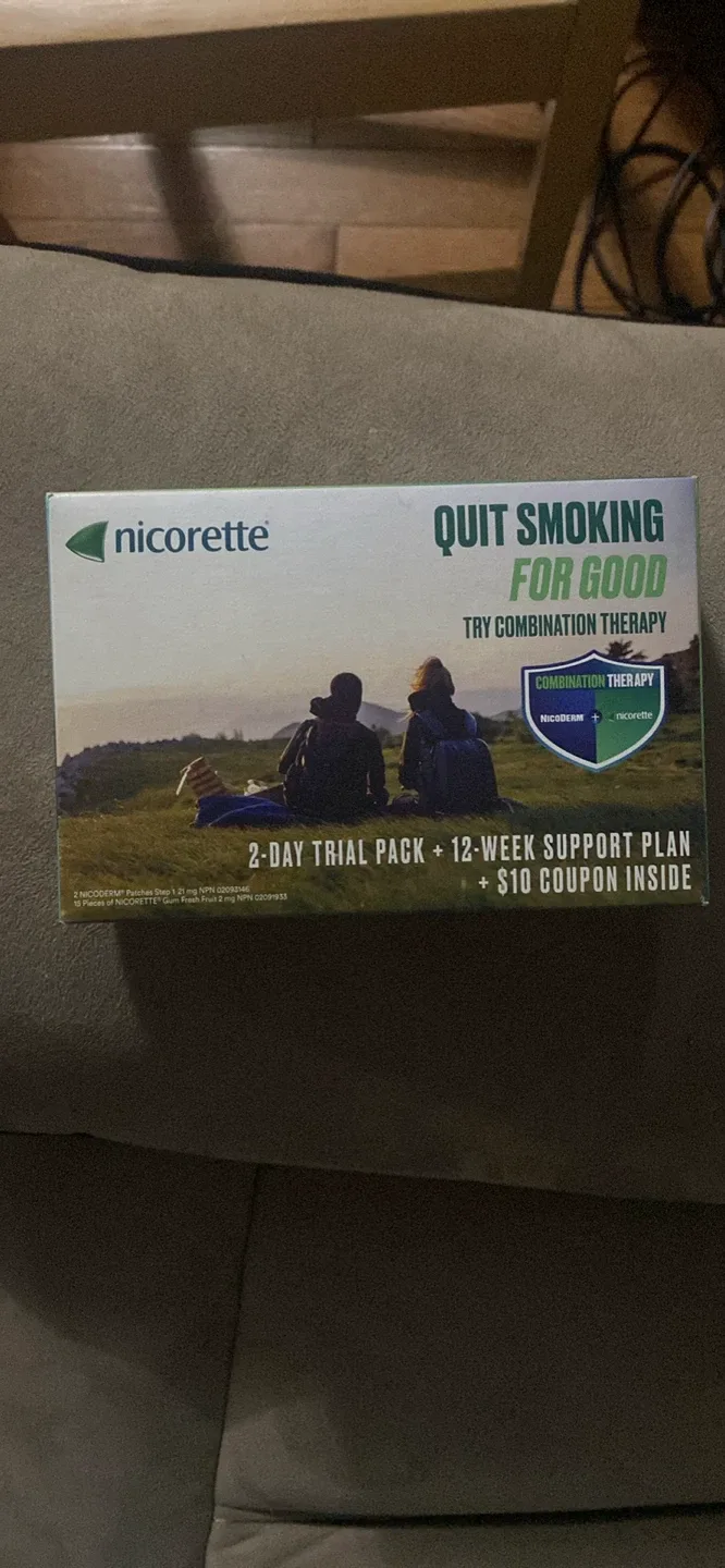 Nicorette Quit Smoking Package