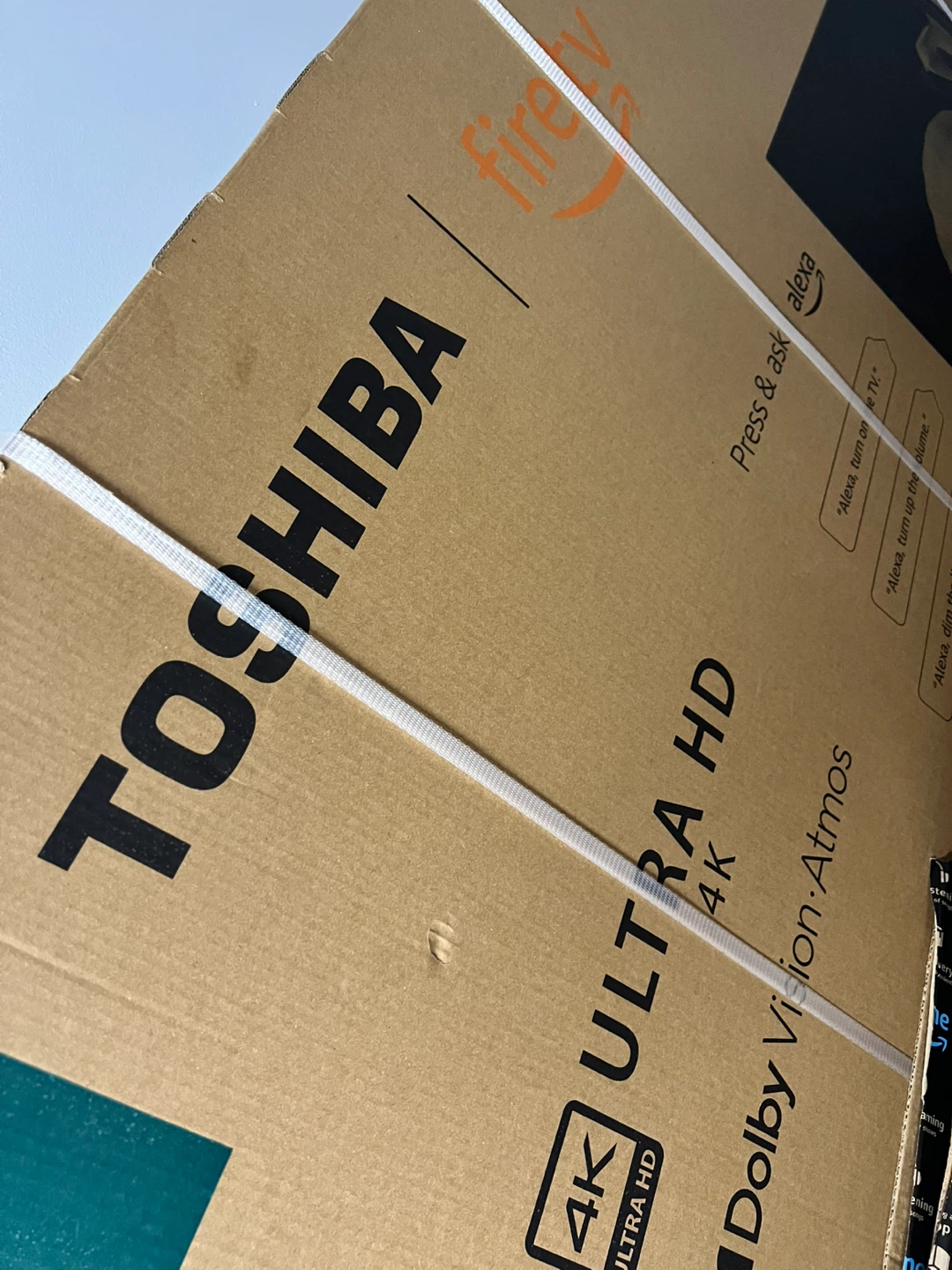 New Toshiba 75" 4K Ultra HD Smart Fire TV
