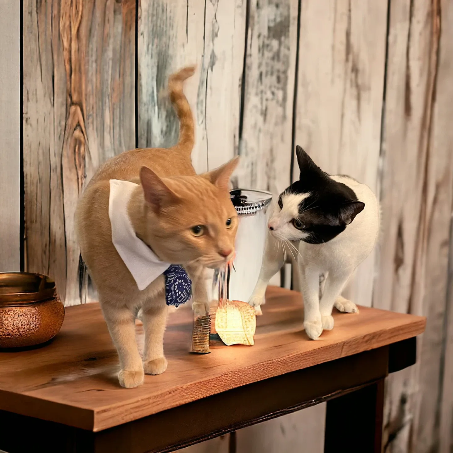 Custom AI Christmas image pet, cat, dog image indicator(2)