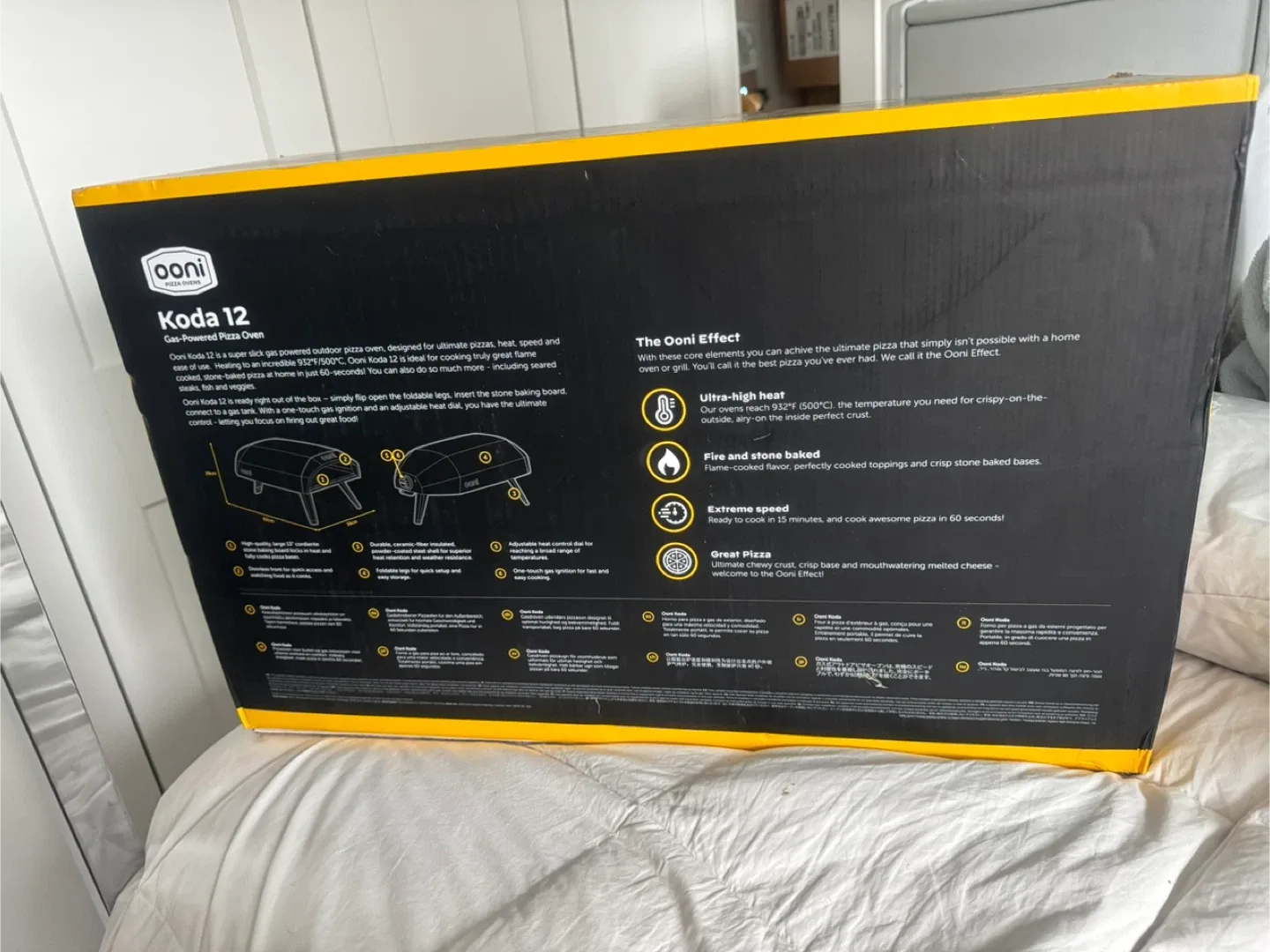 Brand New in Box Outdoor Pizza Oven, Retails $549 + Tx image indicator(7)