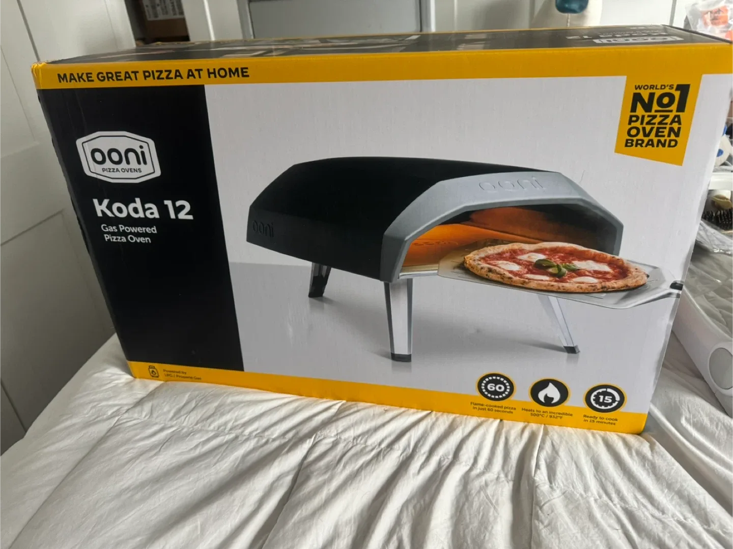 Brand New in Box Outdoor Pizza Oven, Retails $549 + Tx