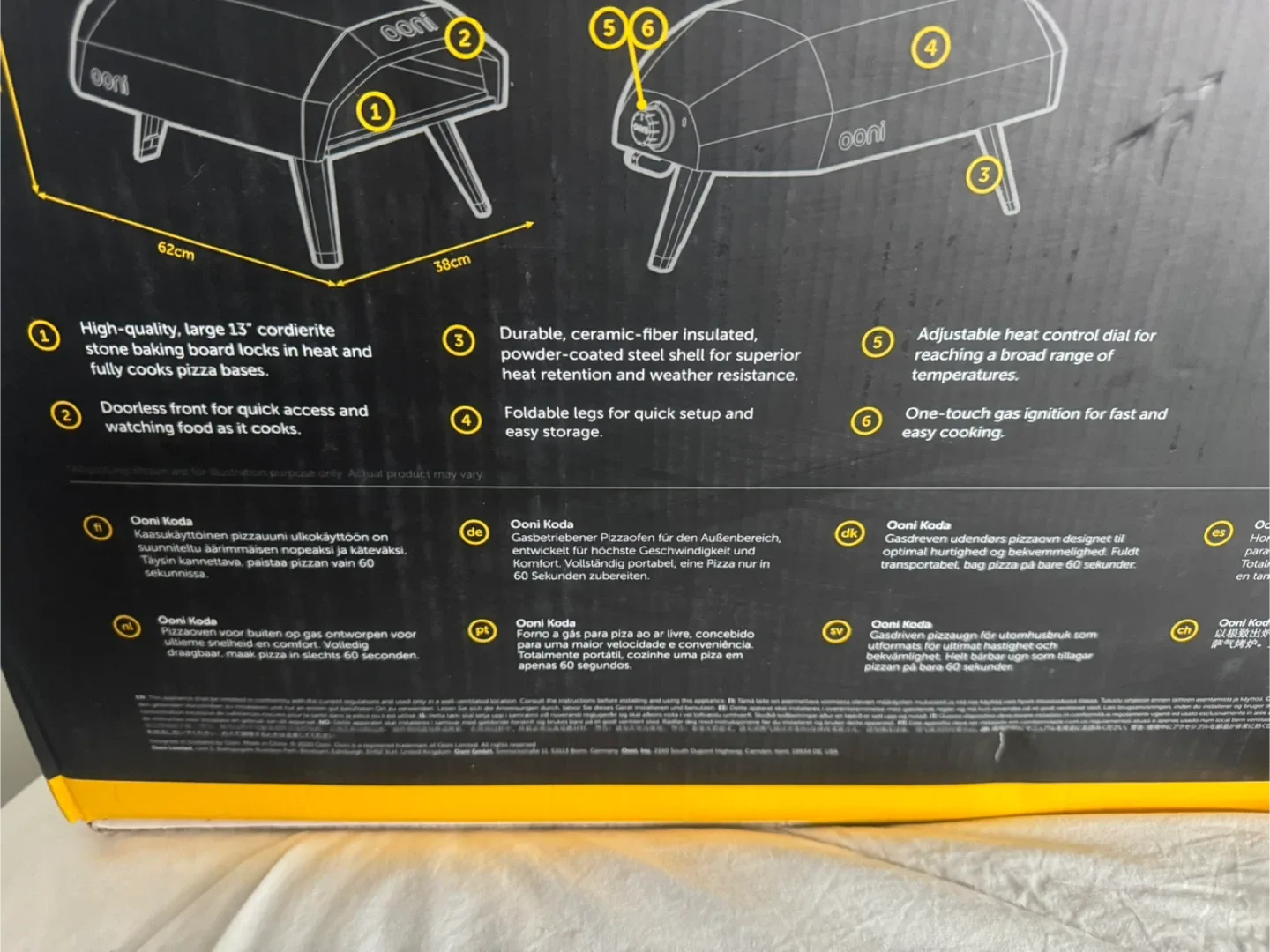 Brand New in Box Outdoor Pizza Oven, Retails $549 + Tx image indicator(9)