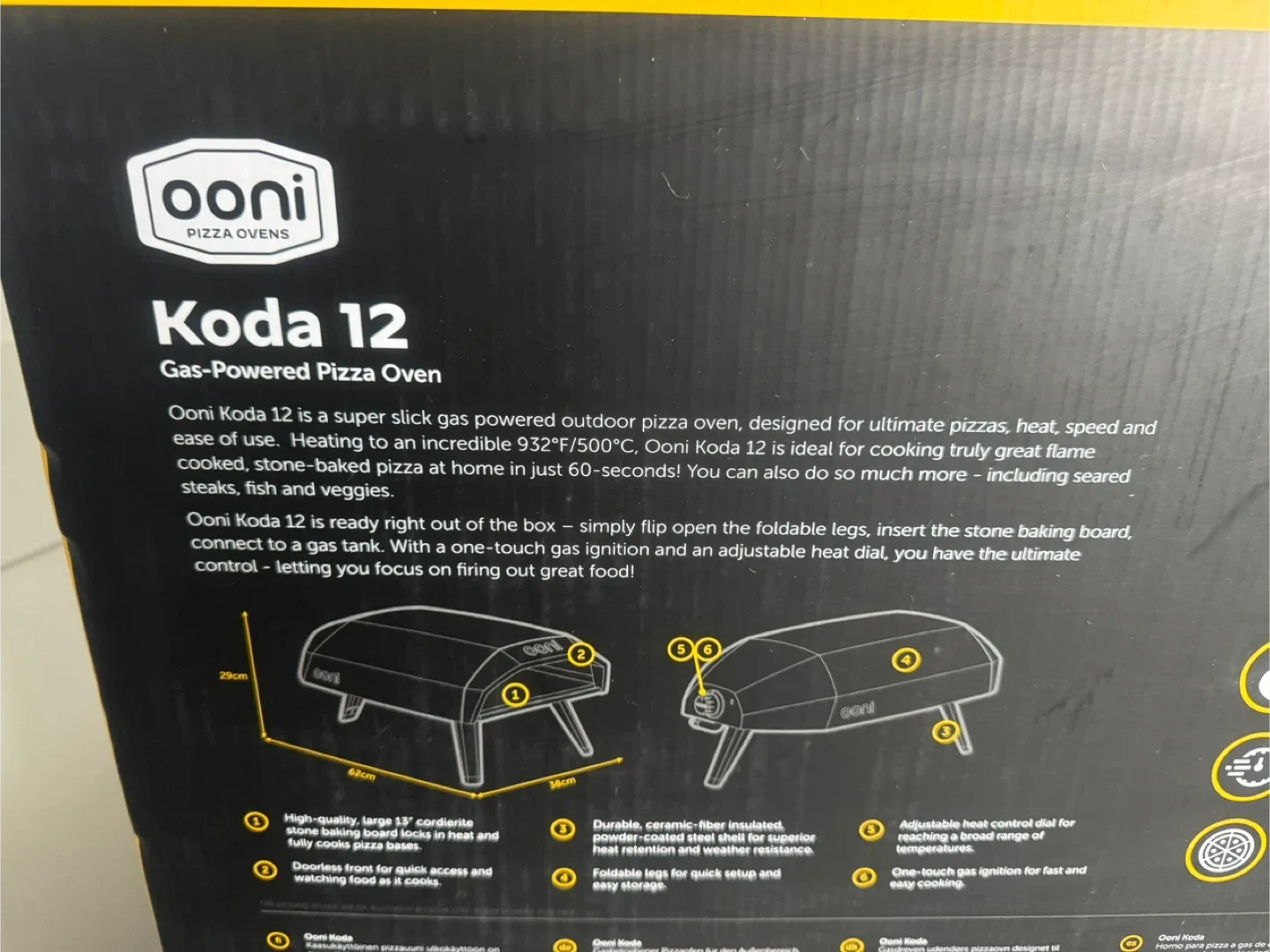 Brand New in Box Outdoor Pizza Oven, Retails $549 + Tx image indicator(8)