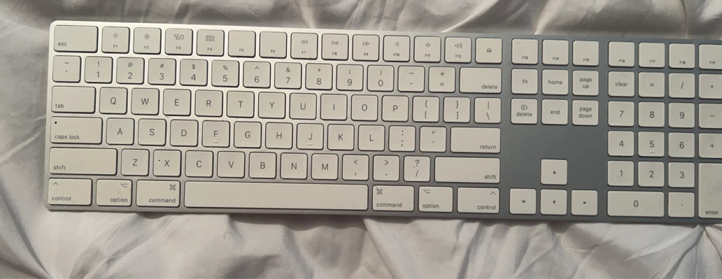 Apple Magic Keyboard with Numeric Keypad - Silver - photo 4
