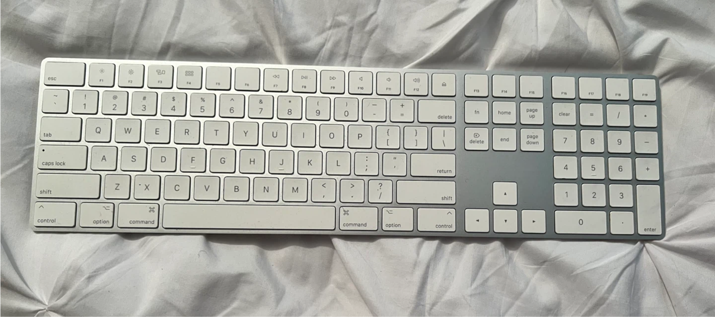 Apple Magic Keyboard with Numeric Keypad - Silver