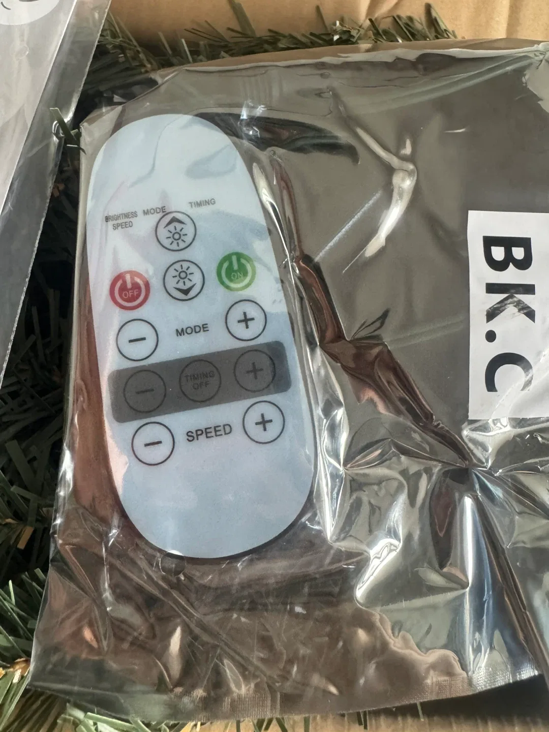 Brand New 6.5ft. Pre-lit w Remote Pencil Christmas Tree image indicator(4)