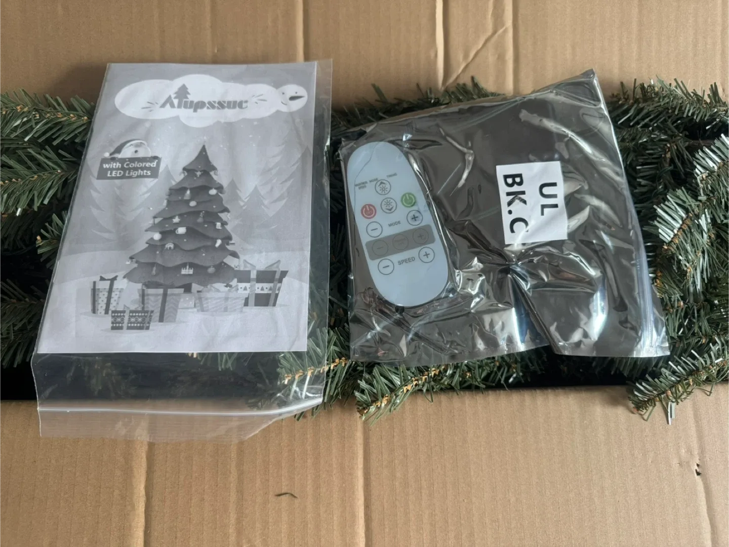 Brand New 6.5ft. Pre-lit w Remote Pencil Christmas Tree image indicator(3)