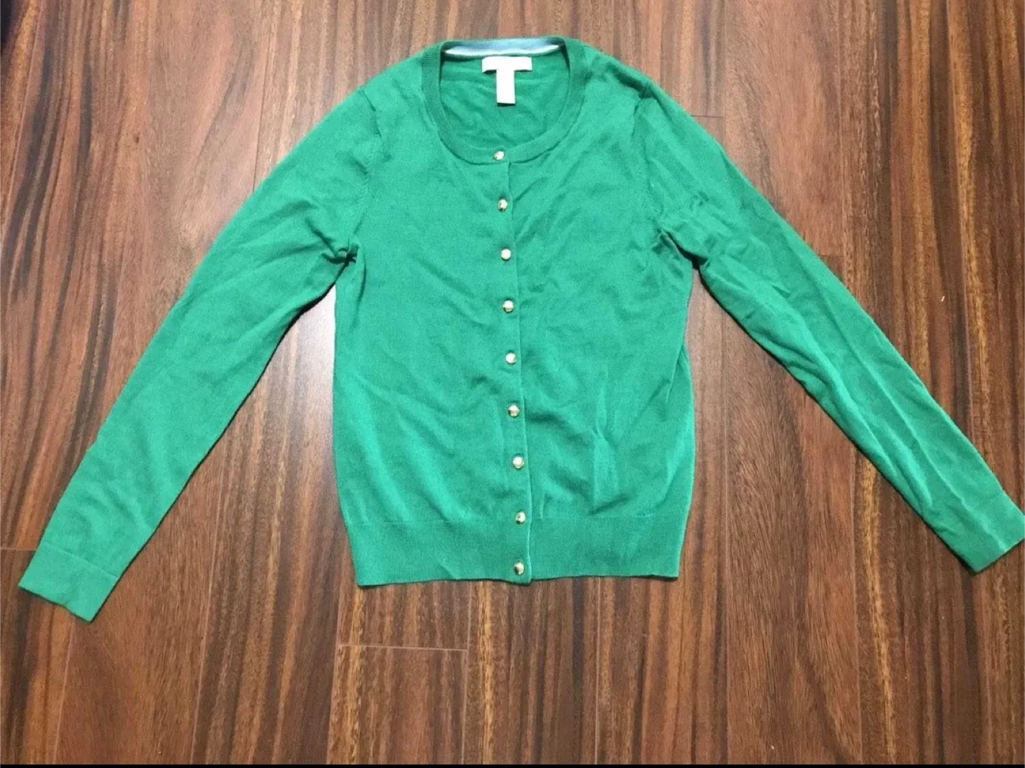 Banana Republic women’s xs merino wool cardigan, green