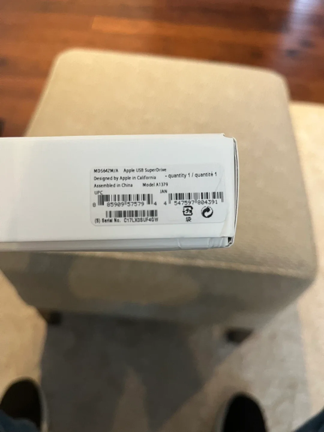 Apple USB SuperDrive MD564ZM/A A1379 image indicator(5)