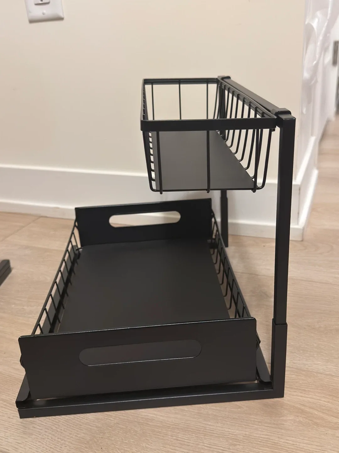 Two-Tier Under Sink metal Organizer - Black image indicator(2)