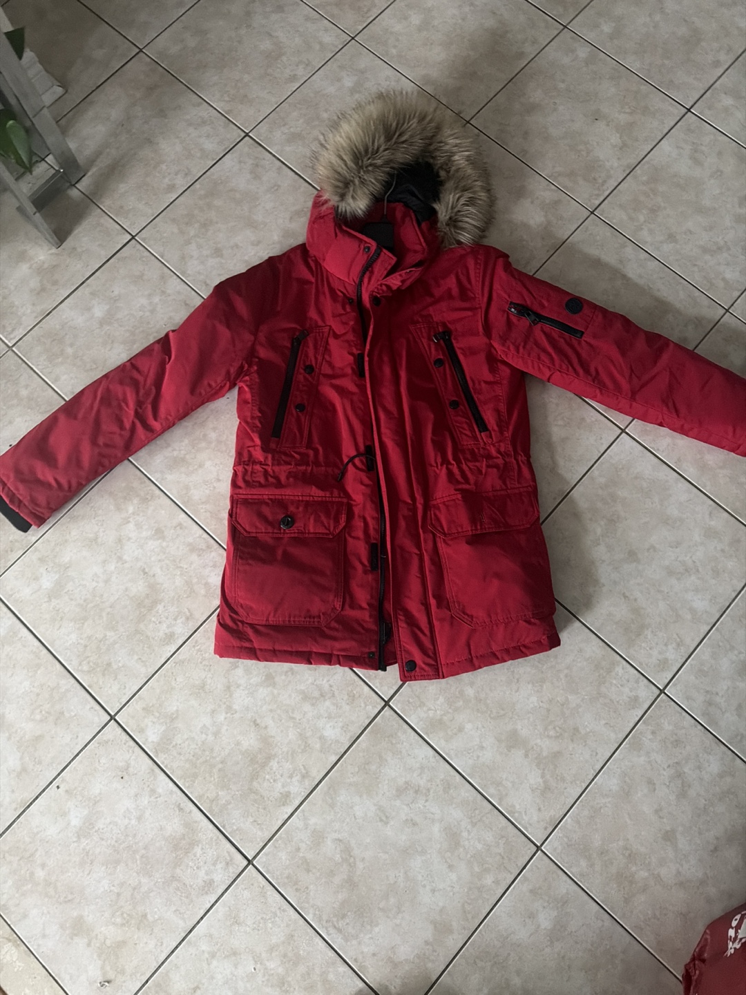 Calvin Klein Red Winter Jacket - photo 3