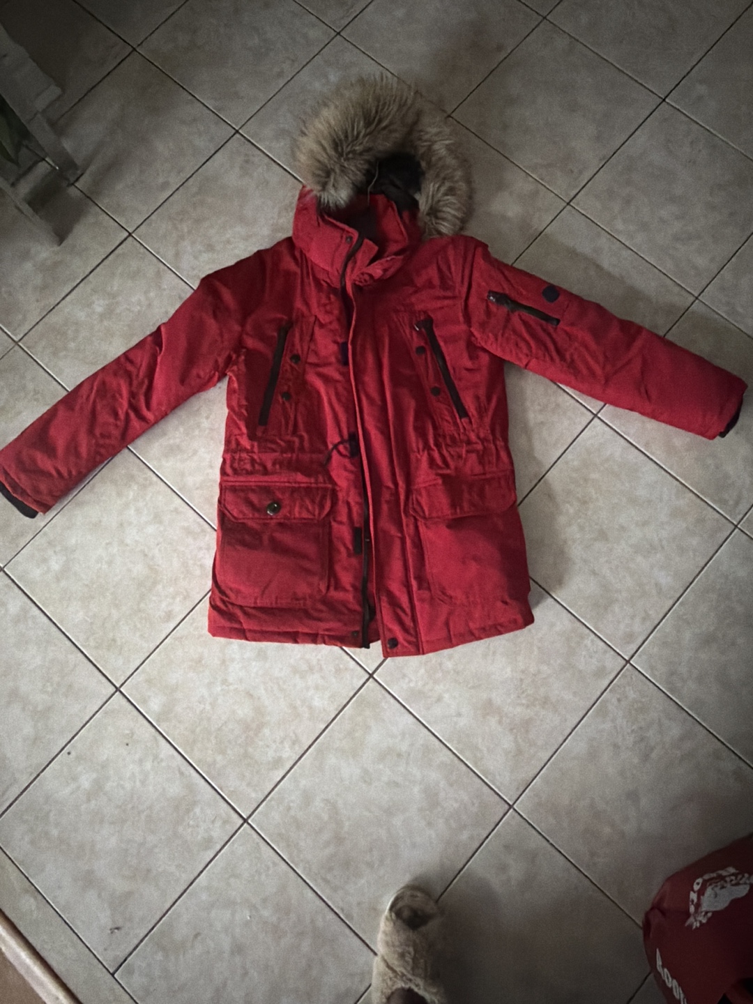 Calvin Klein Red Winter Jacket - photo 4