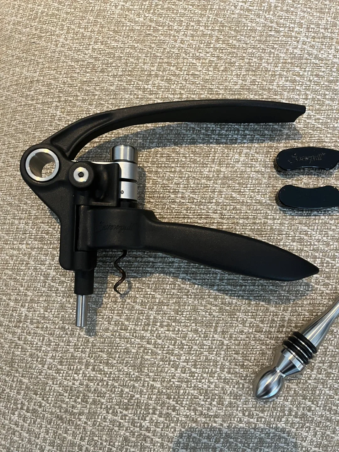 Screwpull Lever Model Set Wine Cork Opener Set image indicator(4)