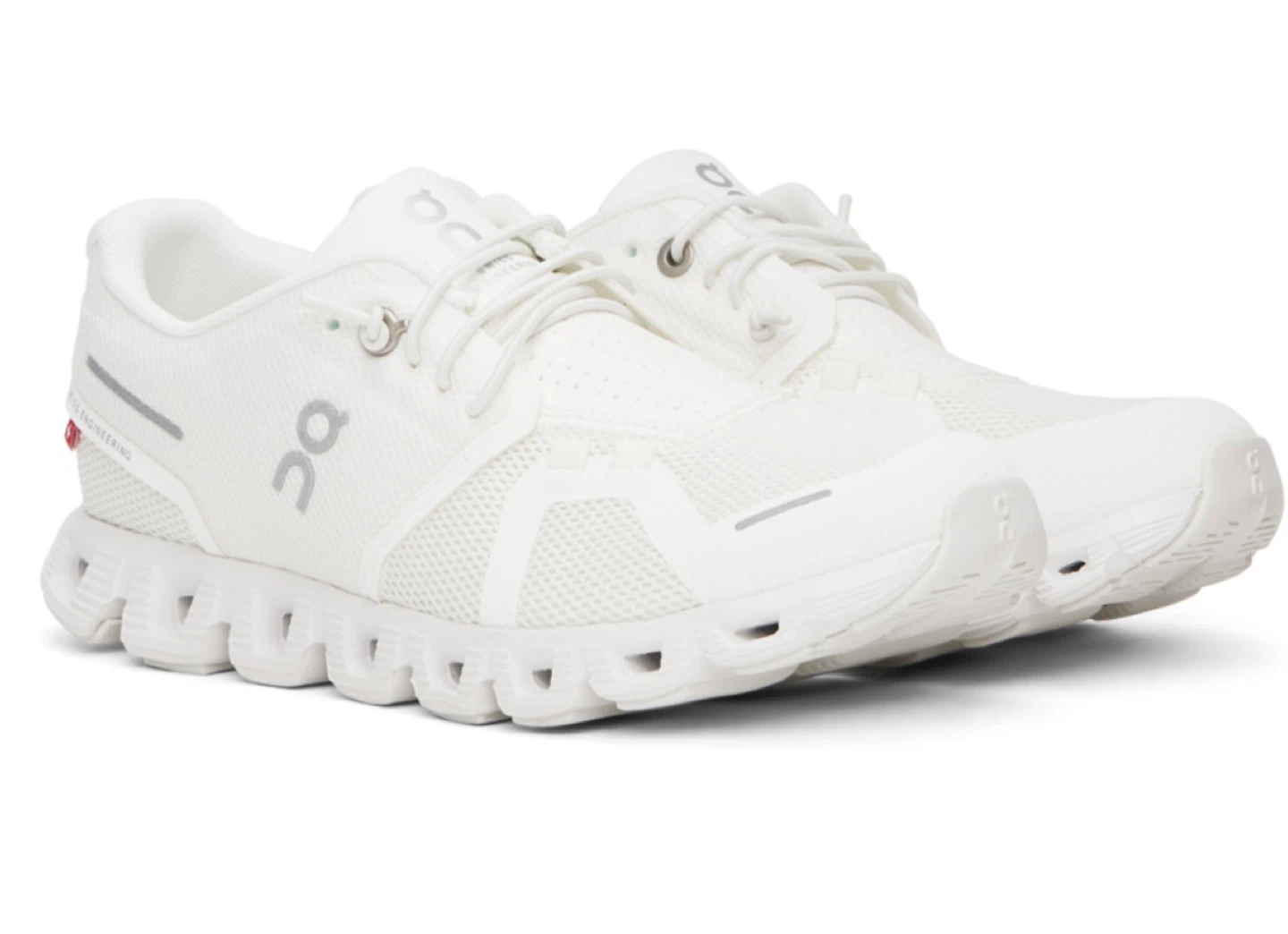 New in Box - On Cloud 5 Women's White Running Shoes - photo 2