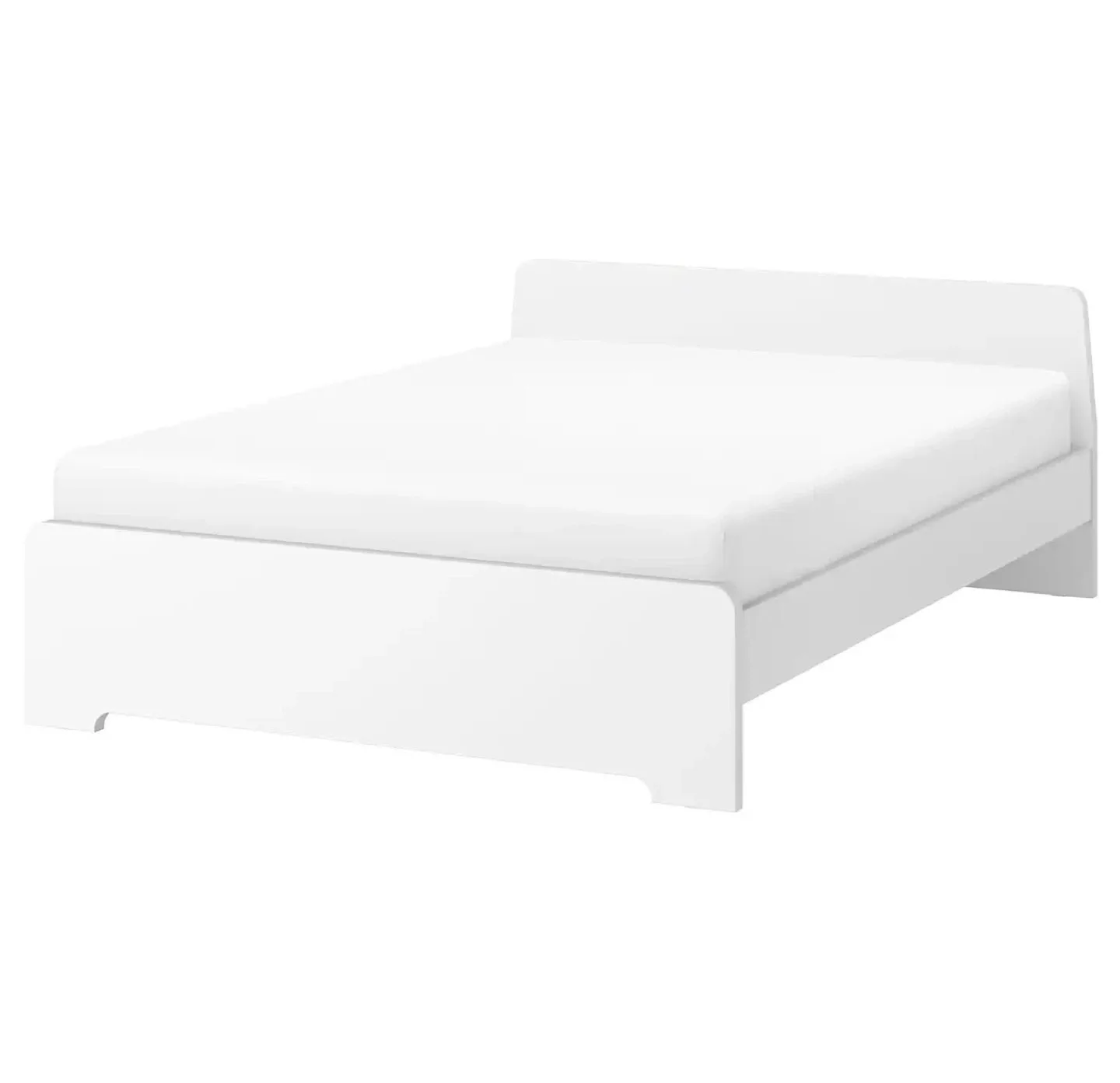 IKEA ASKVOLL Queen Bed Frame - White