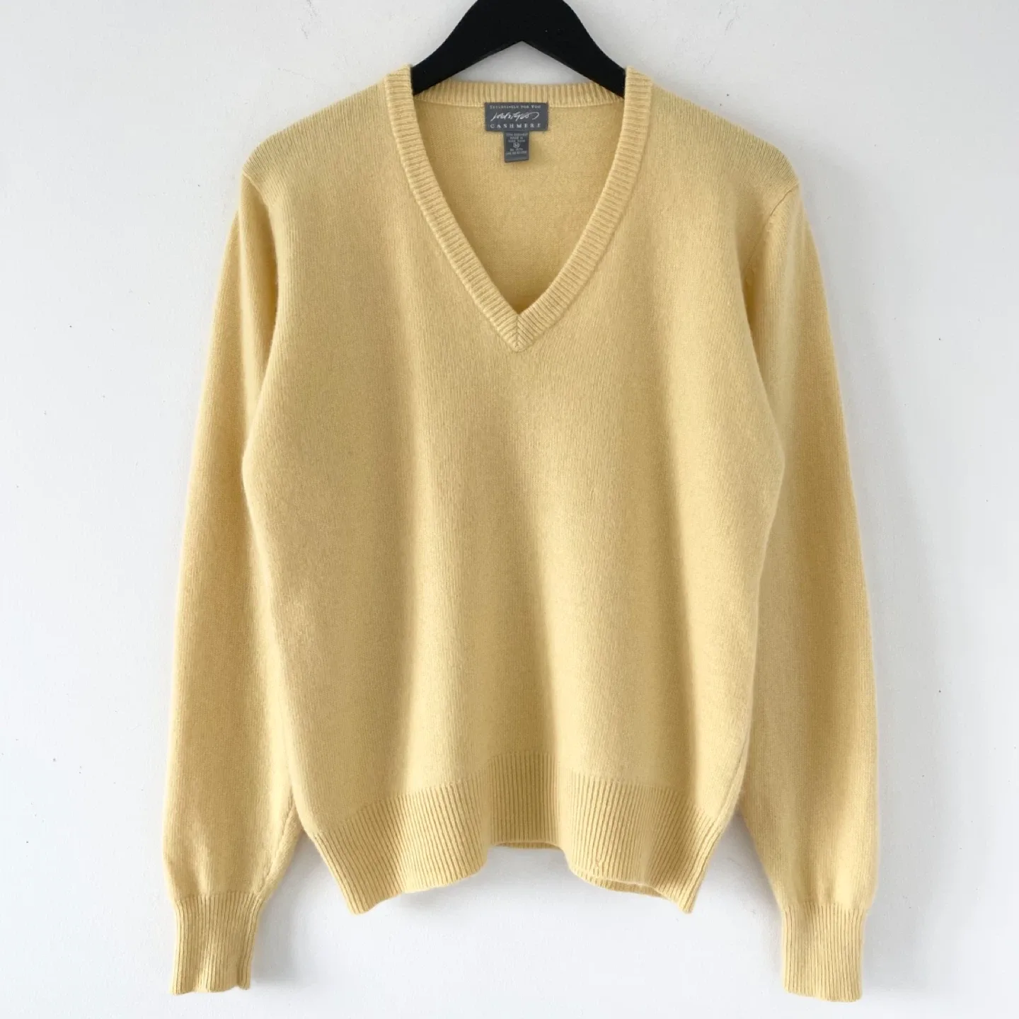 90's Vintage Lord and Taylor 100% Cashmere V-Neck Sweater