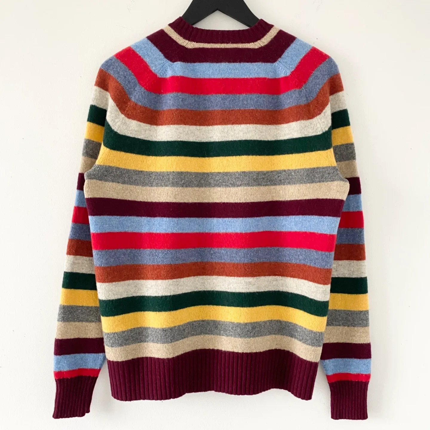Jack Spade 100% Wool Multi-Colour Stripe Sweater image indicator(2)
