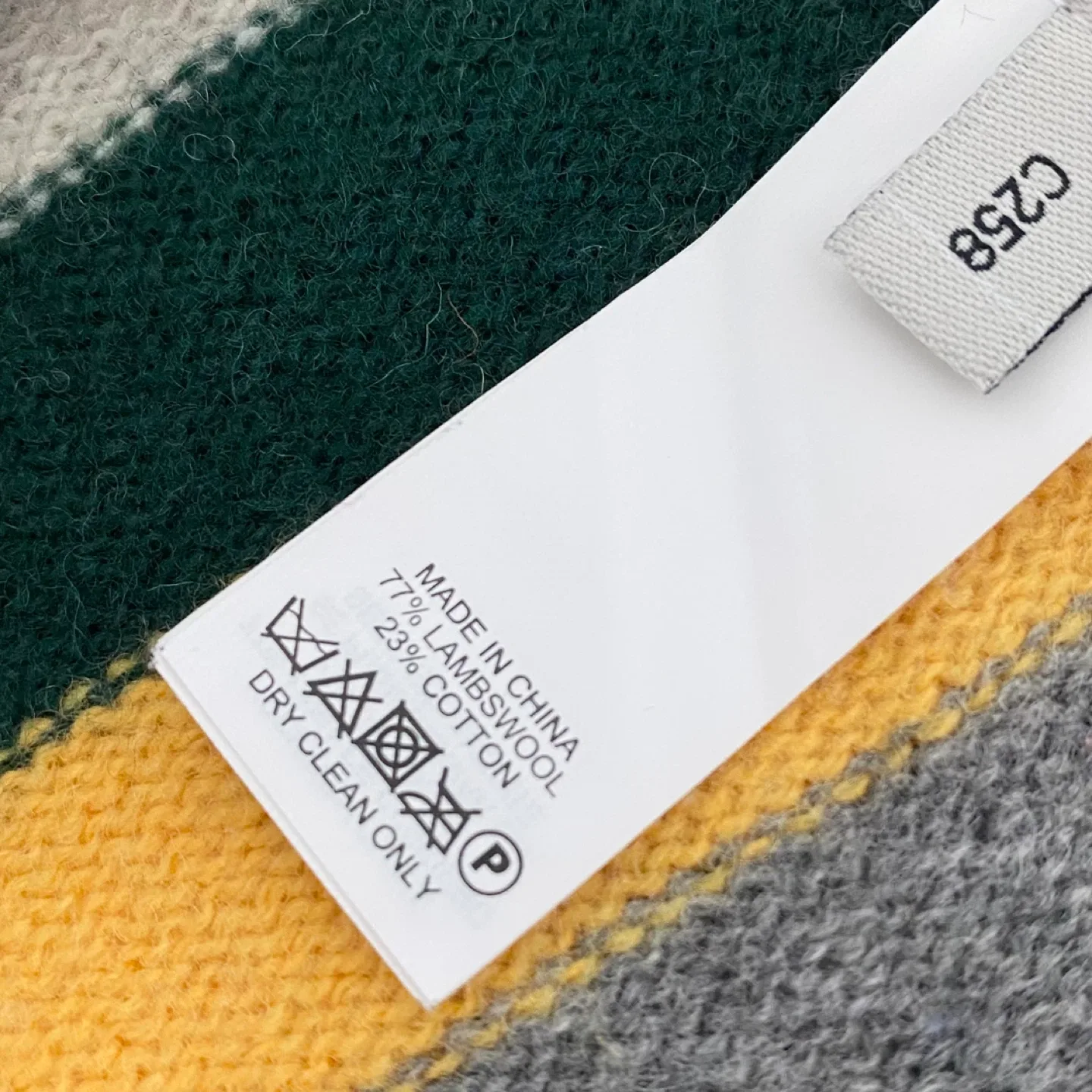 Jack Spade 100% Wool Multi-Colour Stripe Sweater image indicator(9)