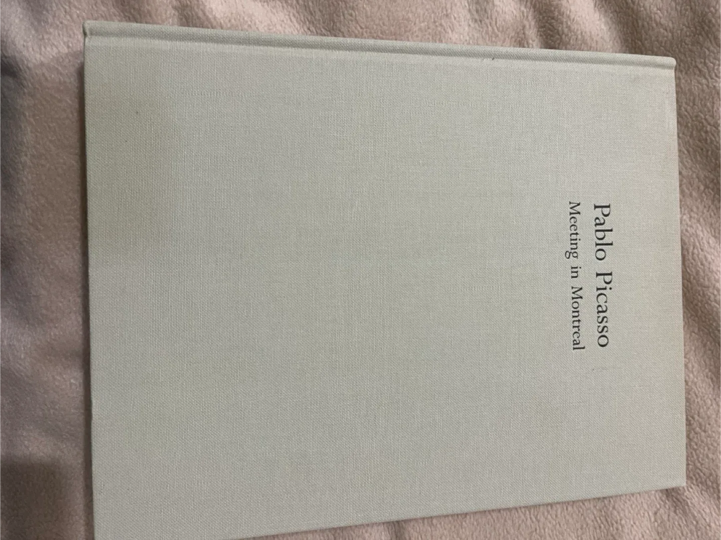 Pablo Picasso: Meeting in Montreal Book image indicator(2)