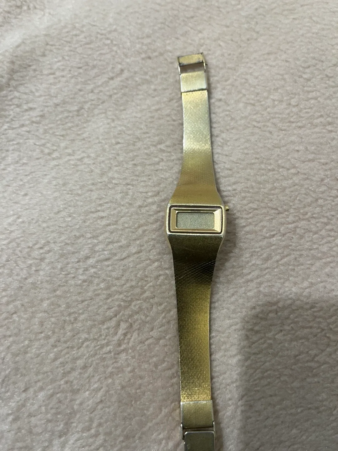 Seiko Gold Digital Watch L221-5029