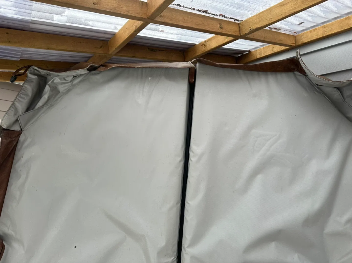 Brown Hot Tub Cover-86 by 86 image indicator(5)