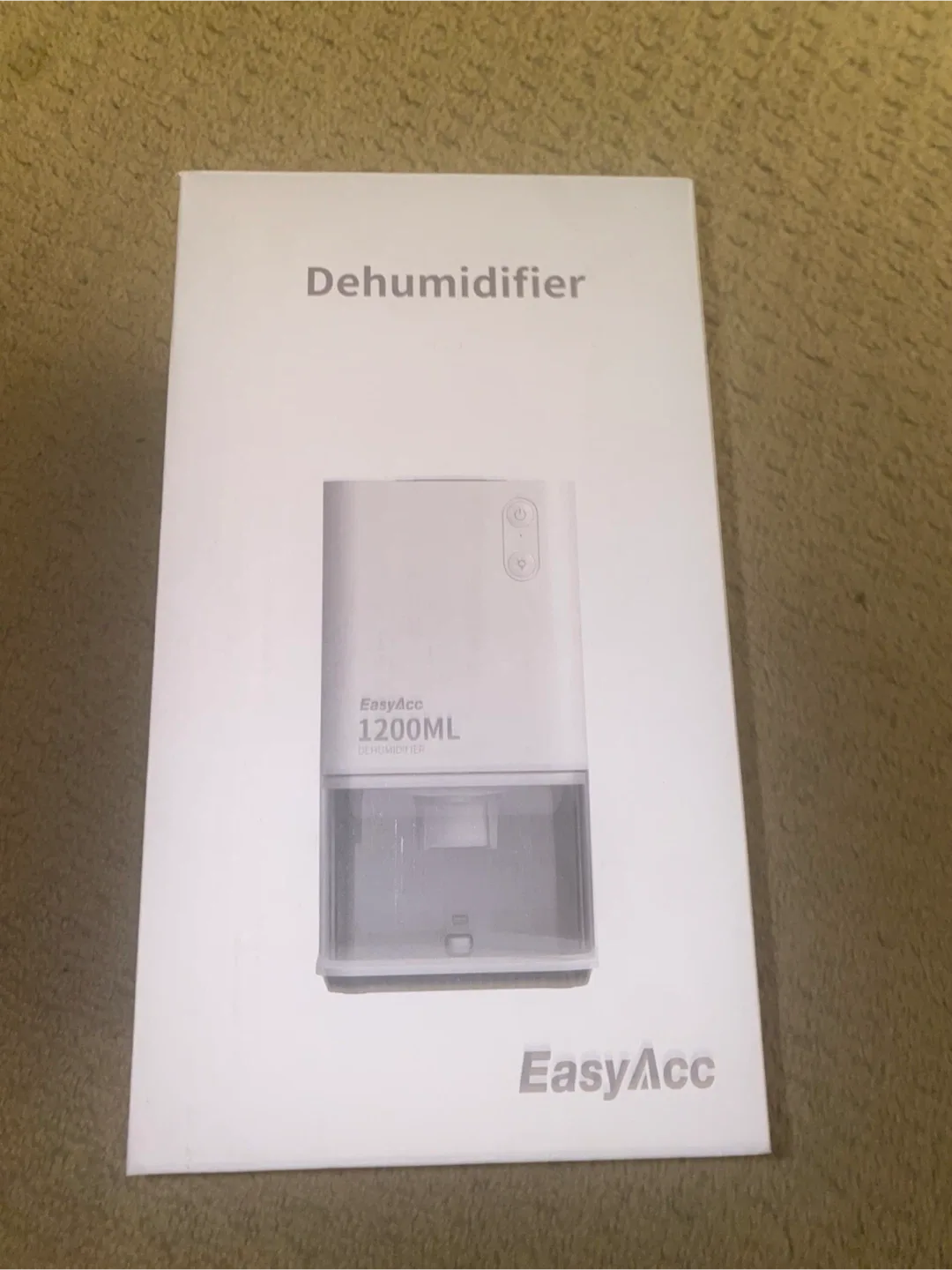 EasyAcc Dehumidifier 1200ML - #clearout