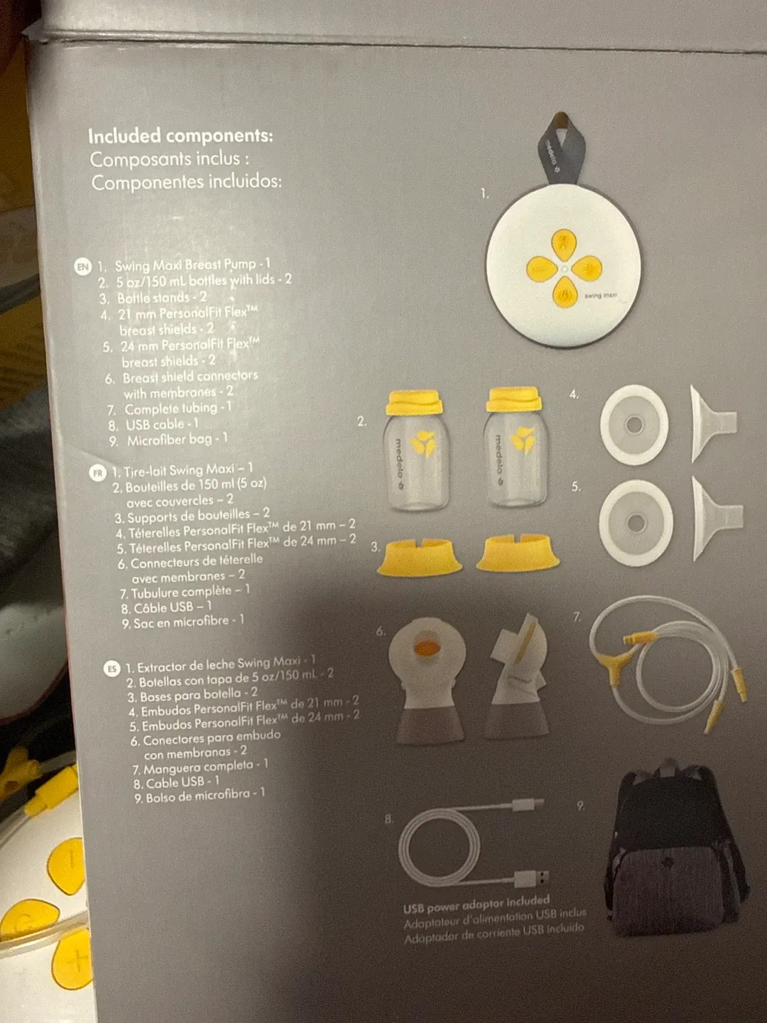 Medela Swing Maxi Double Electric Breast Pump image indicator(5)