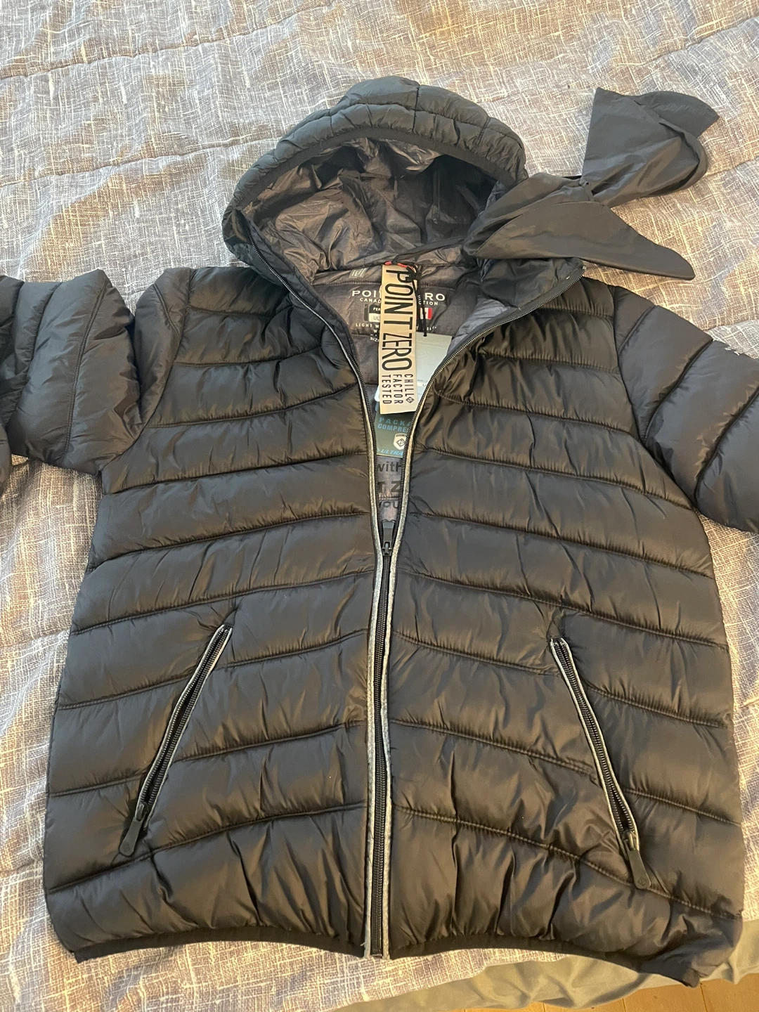 Point Zero Ultralight Packable Puffer Jacket - L/G