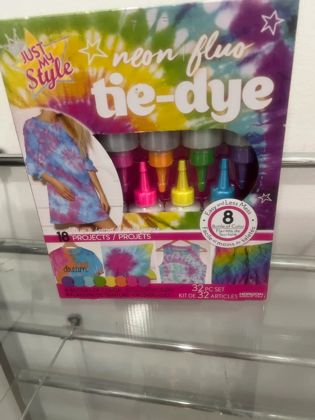 Just My Style Neon Tie-Dye Kit - New