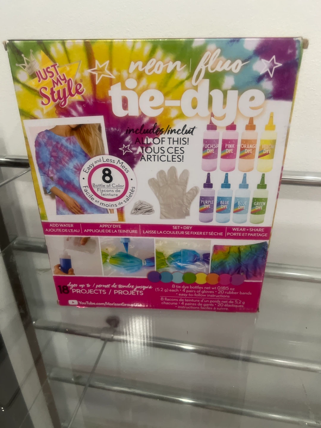 Just My Style Neon Tie-Dye Kit - New - photo 2