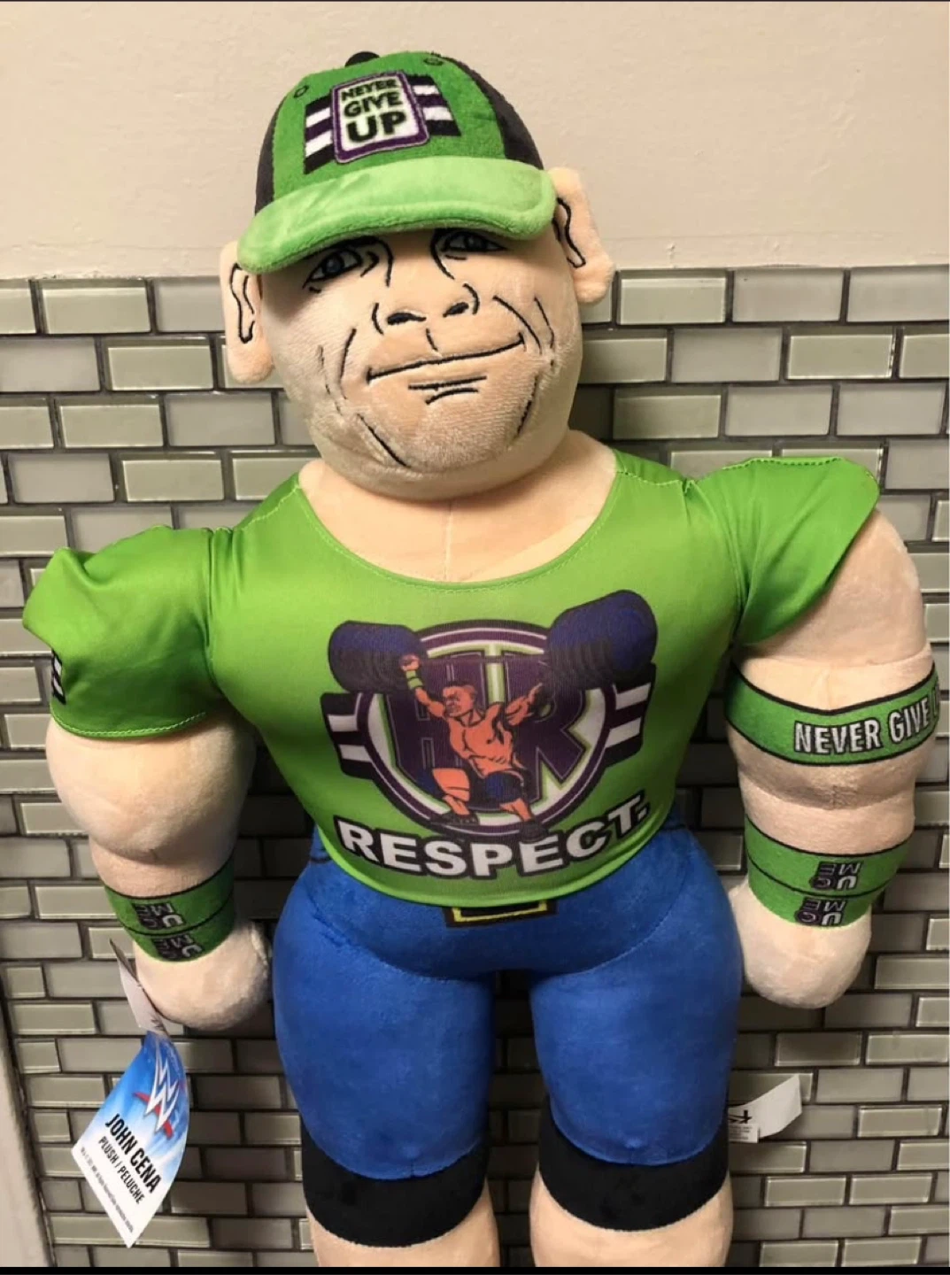 WWE John Cena Plush Doll Plushie Wrestling WWF BRAND NEW - photo 2