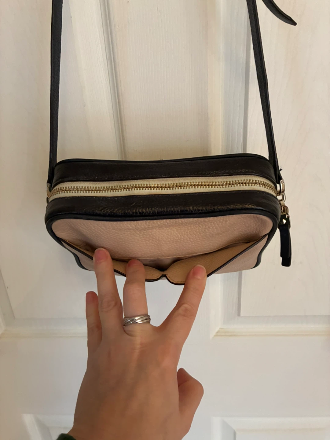 Kate Spade Crossbody -Black, beige and pink - photo 3