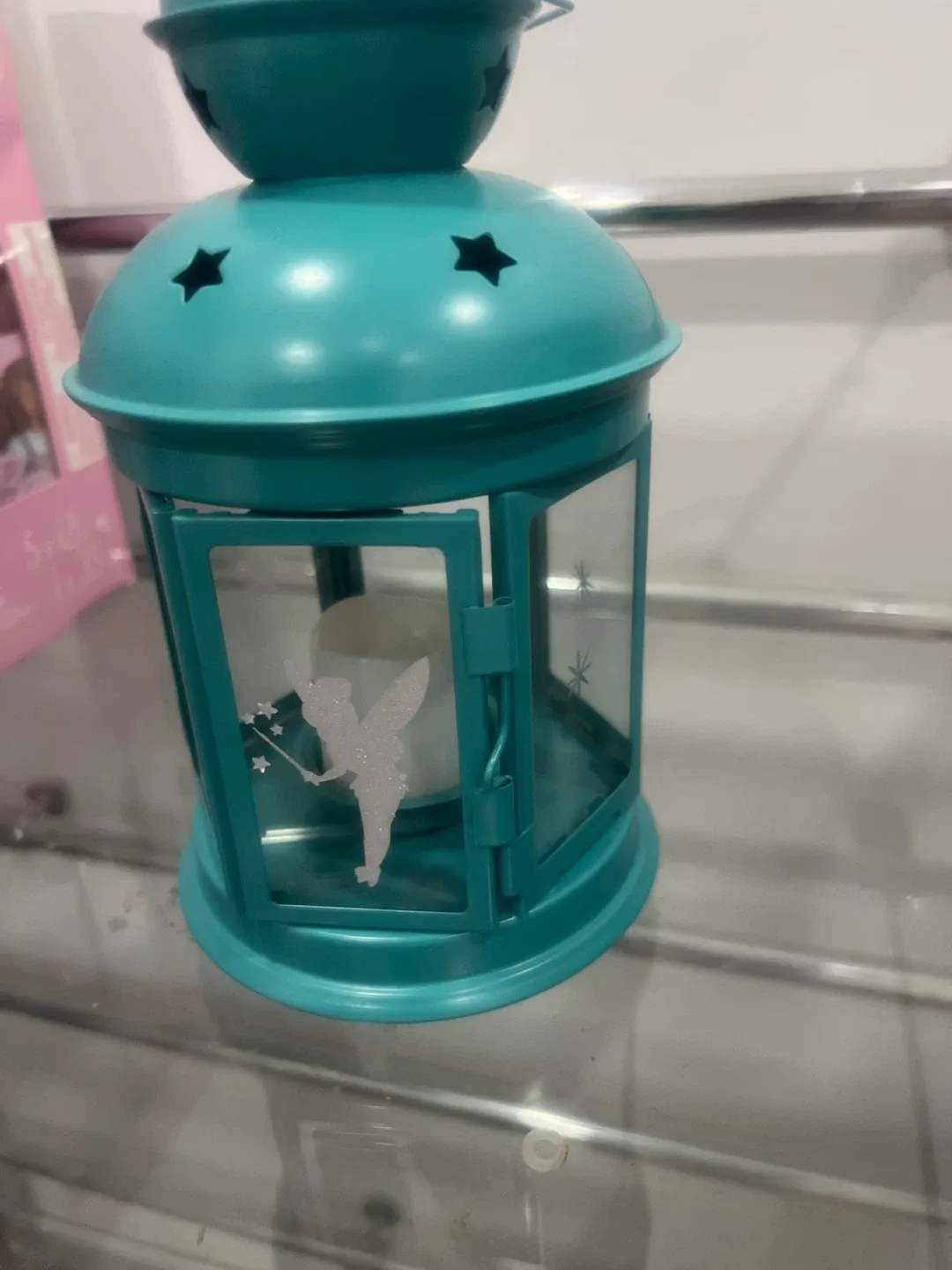 Teal Decorative Lantern with Fairy Design image indicator(2)