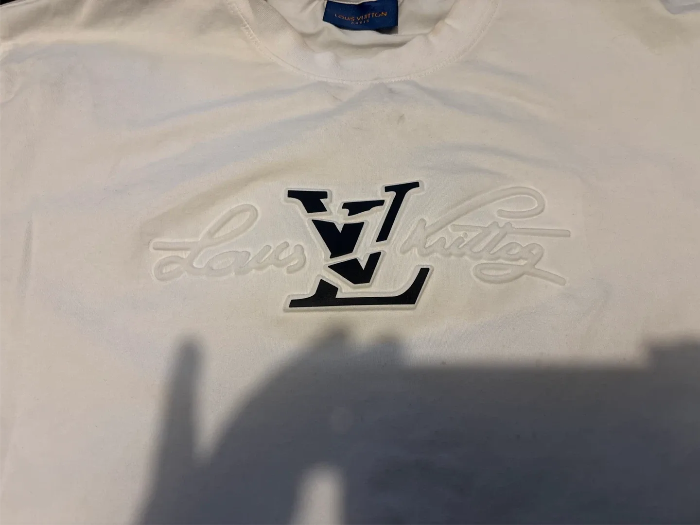 Louis Vuitton White T-Shirt - Size XXL image indicator(3)