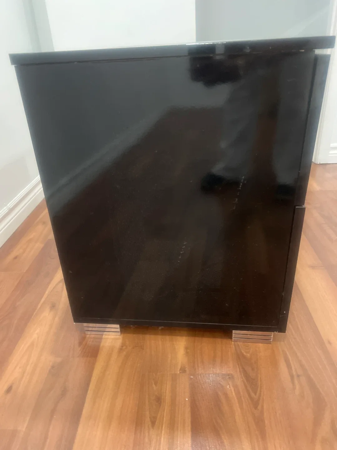 Black 2-Drawer Nightstand image indicator(2)