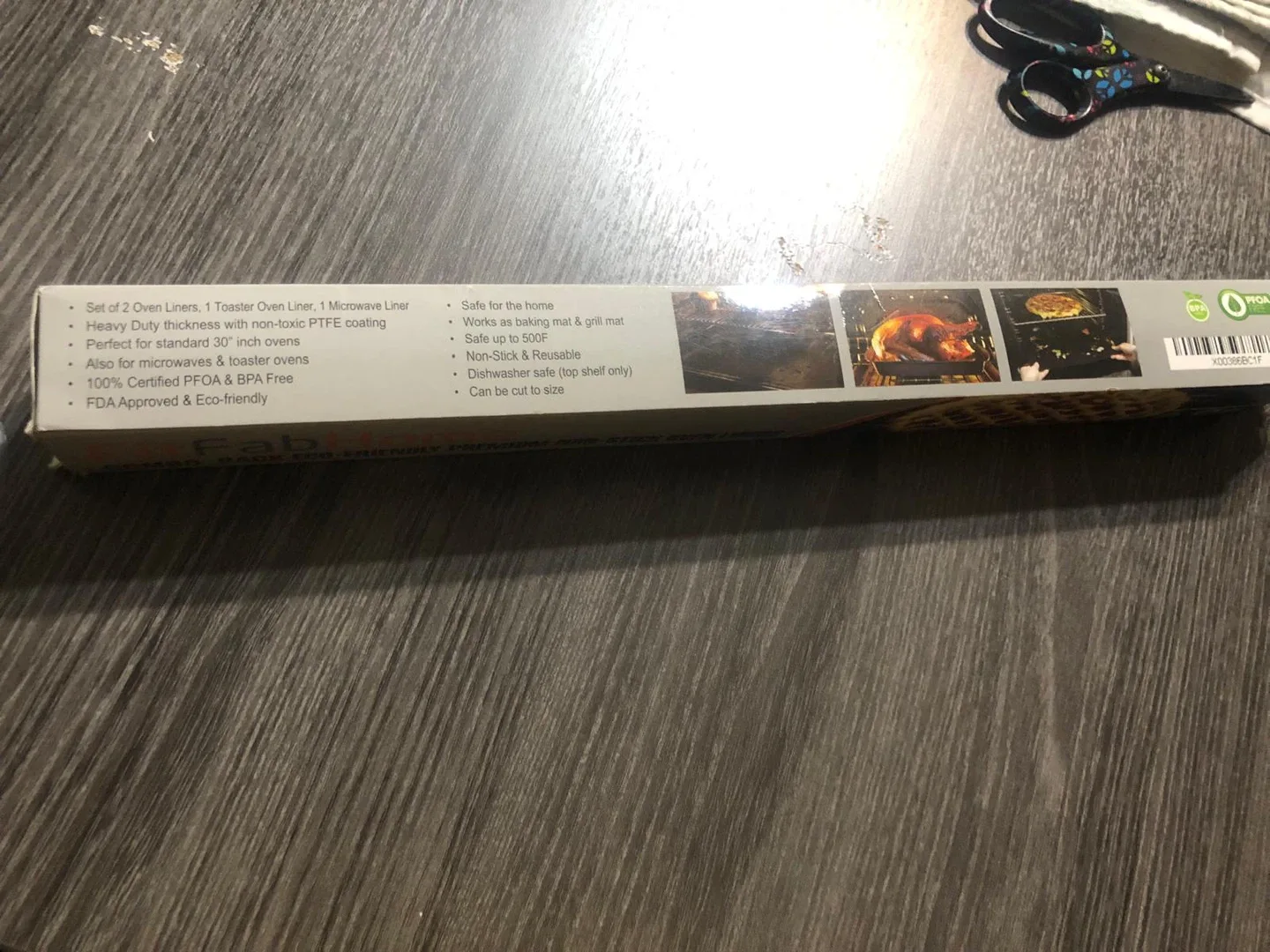 FitFabHome Non-Stick Oven Liners - New in Box! image indicator(5)