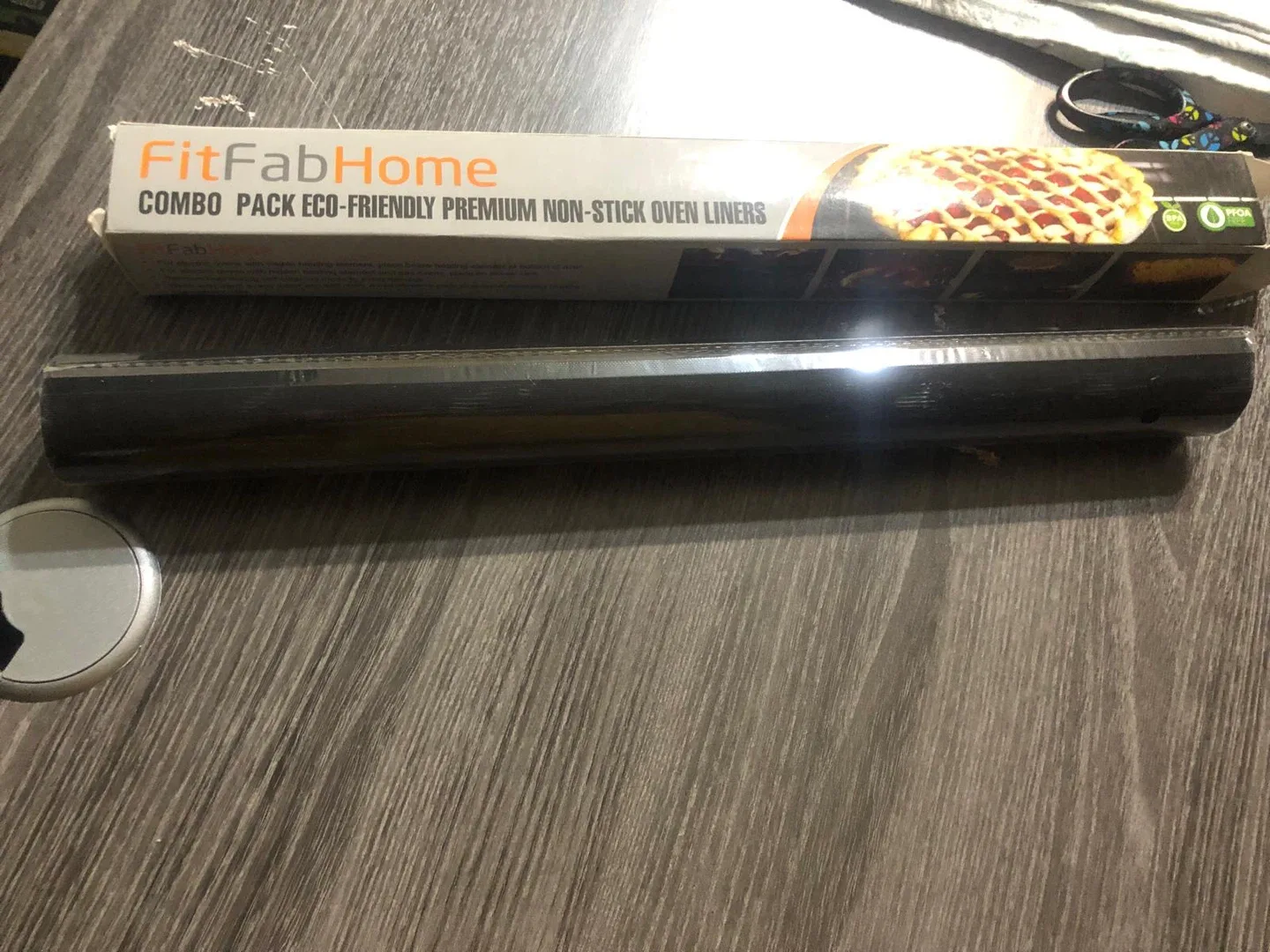 FitFabHome Non-Stick Oven Liners - New in Box! image indicator(8)