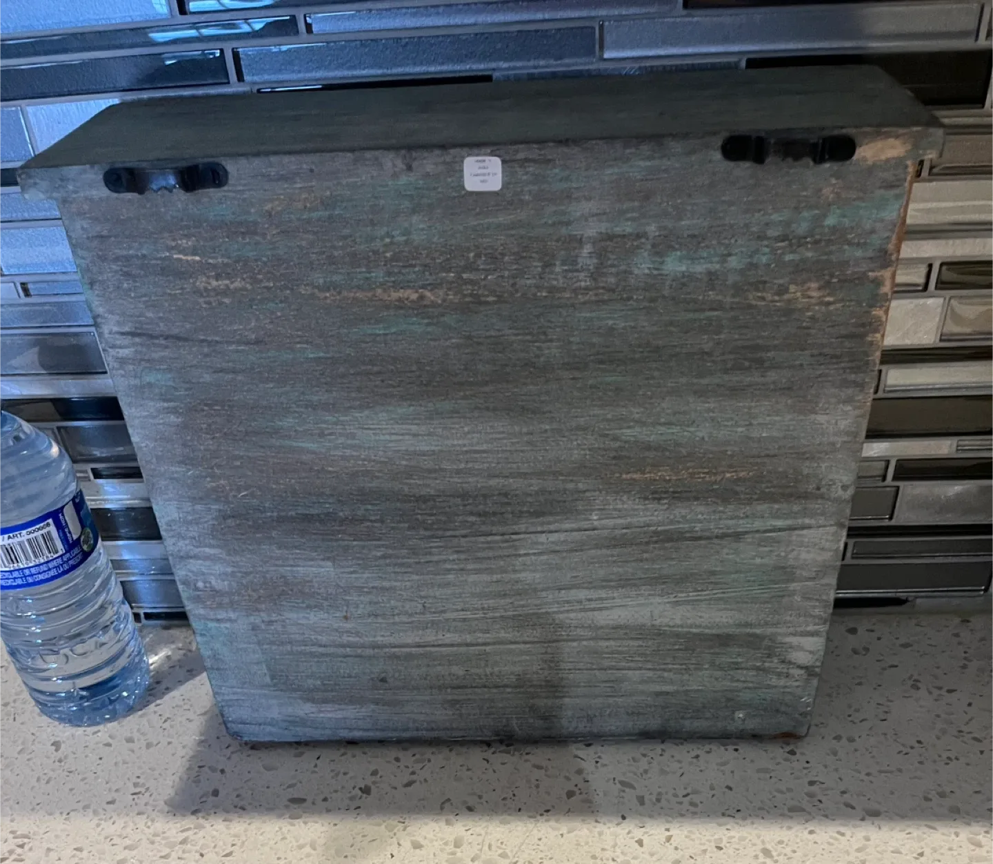 Rustic Wall Shelf with Drawers & Hooks image indicator(5)