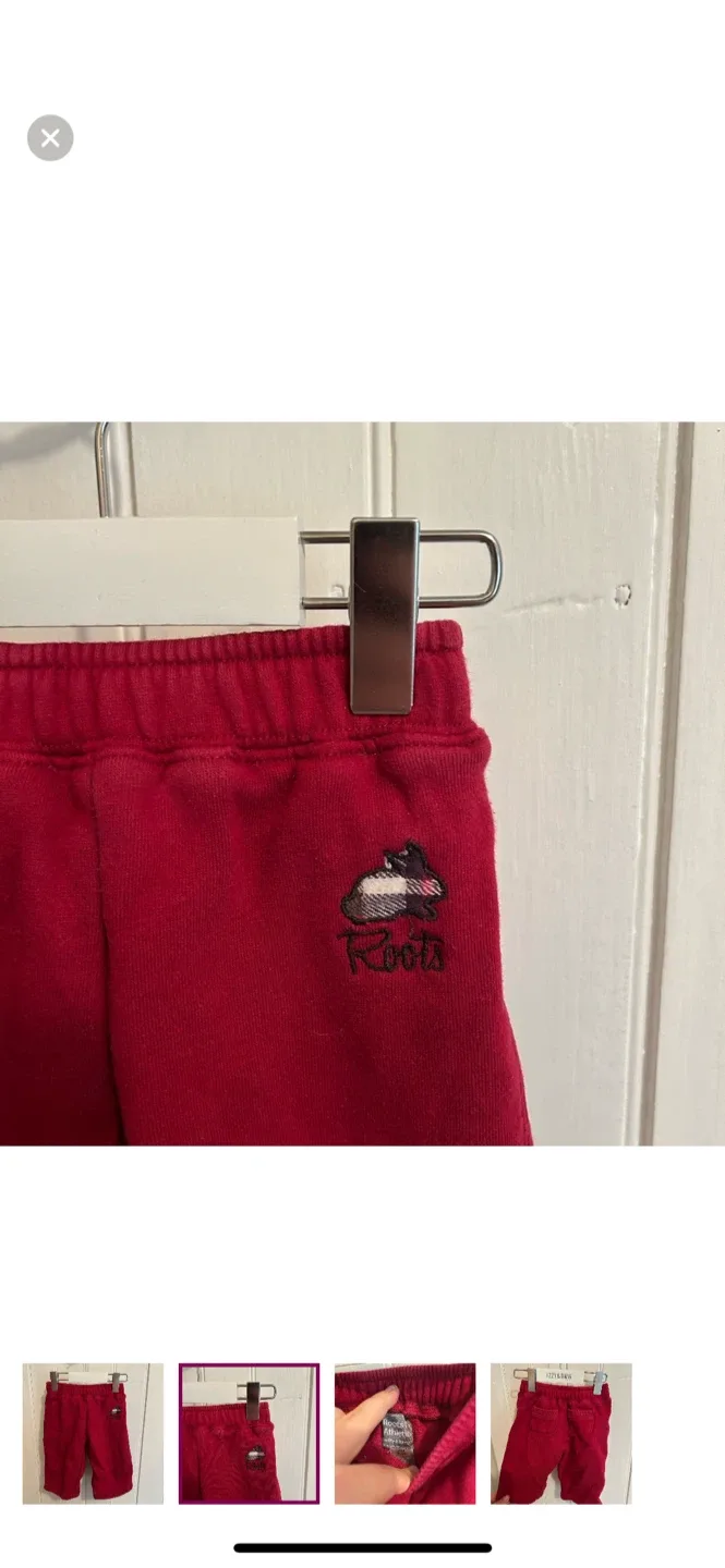 Roots Athletic Red Shorts Size M/M image indicator(2)