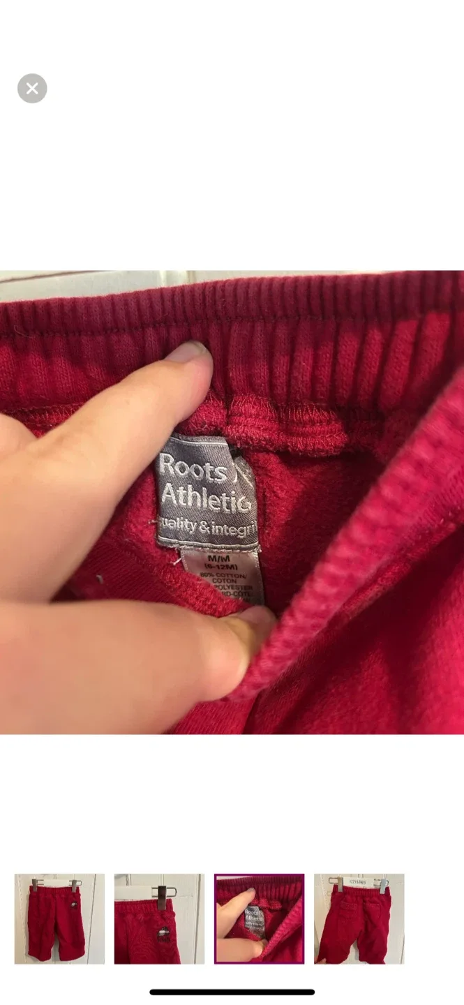 Roots Athletic Red Shorts Size M/M image indicator(3)