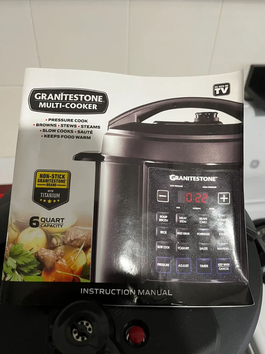 Granitestone multicooker