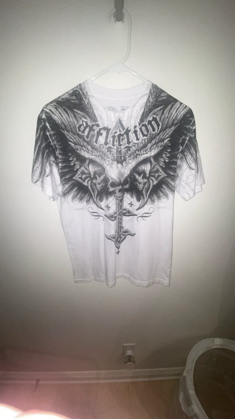 Affliction T-Shirt - Size Medium