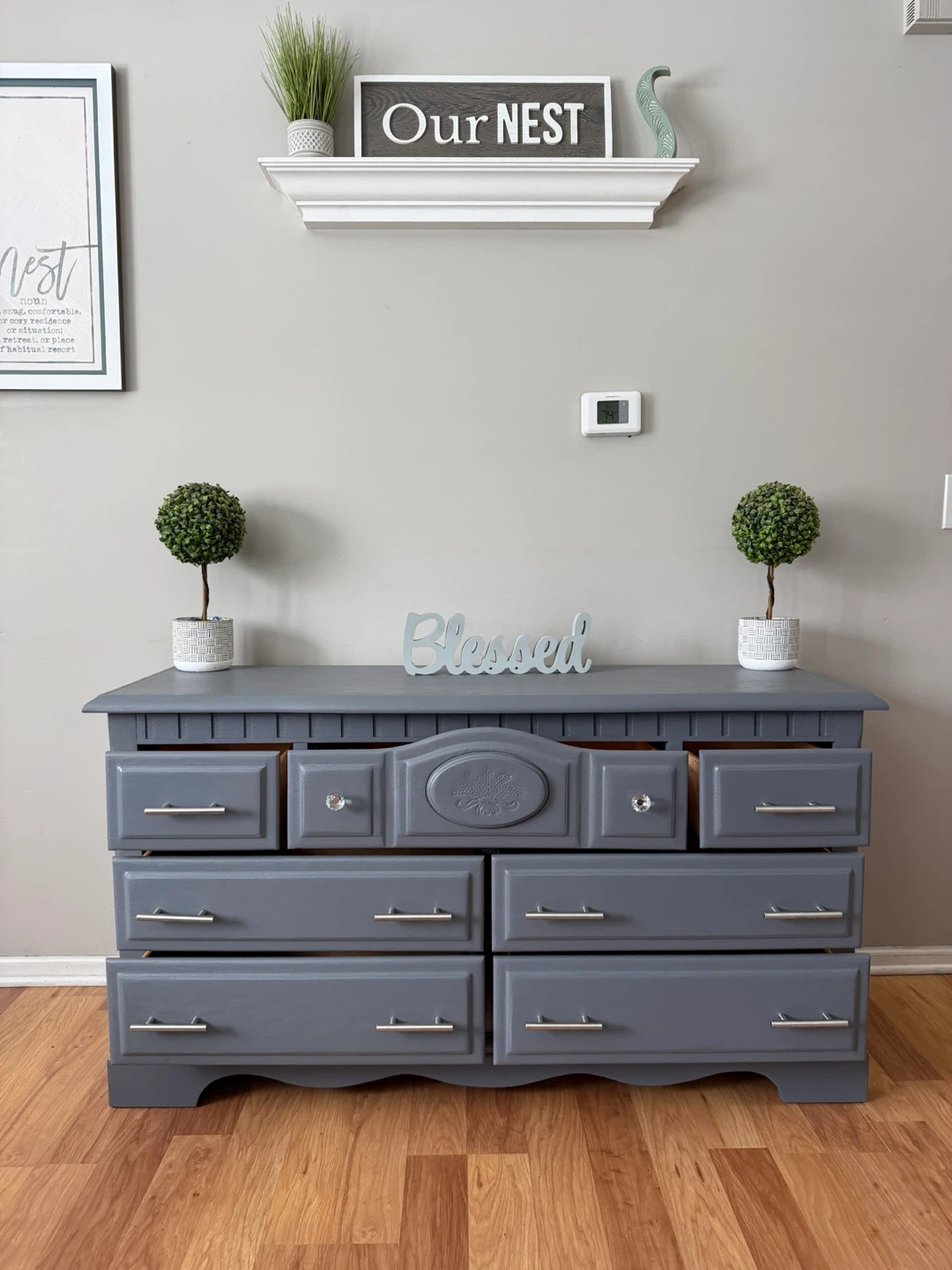 ✨🩶Gorgeous solid oak dresser🩶✨ - photo 2