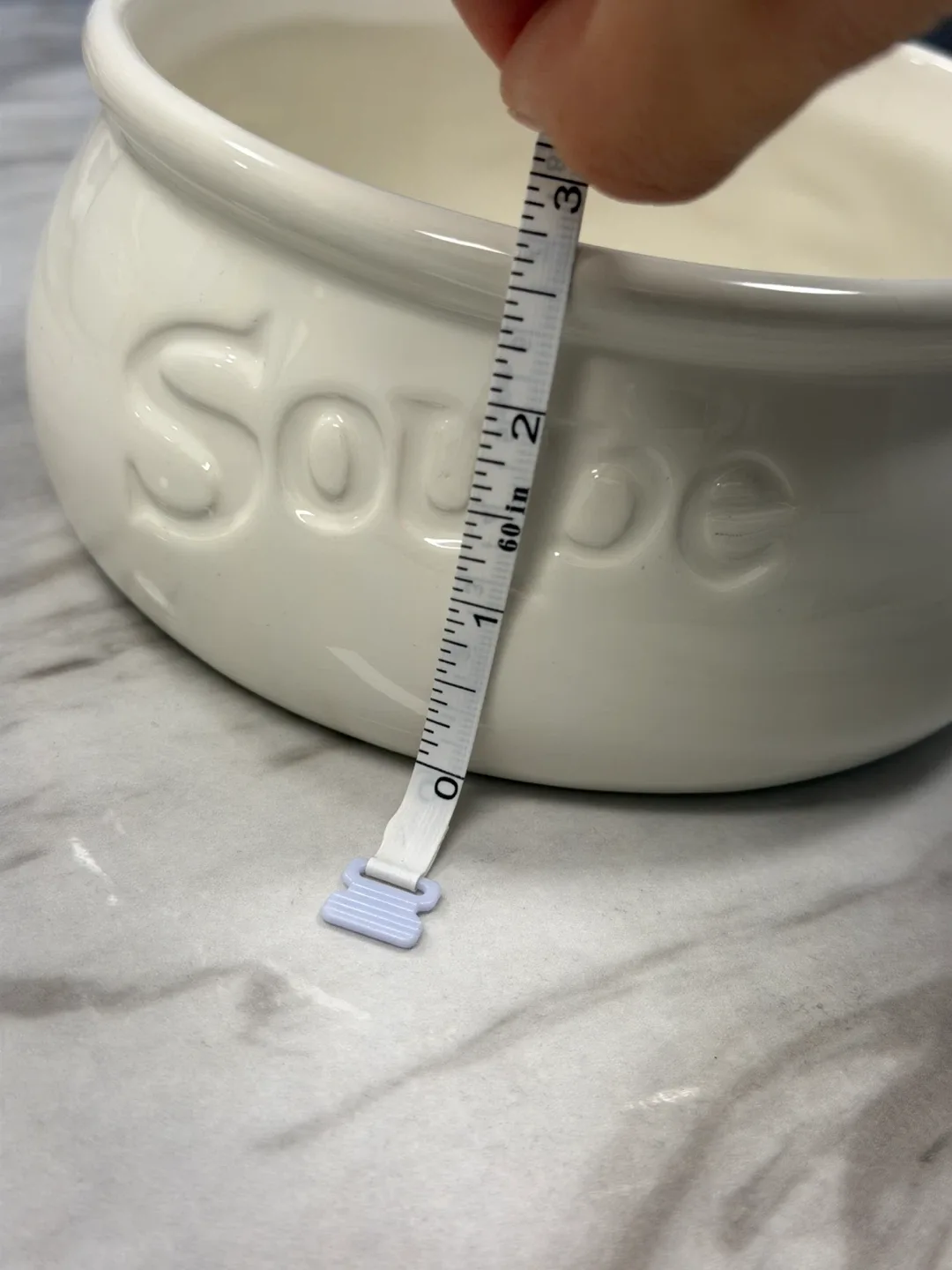 White Ceramic Soup Bowls image indicator(4)