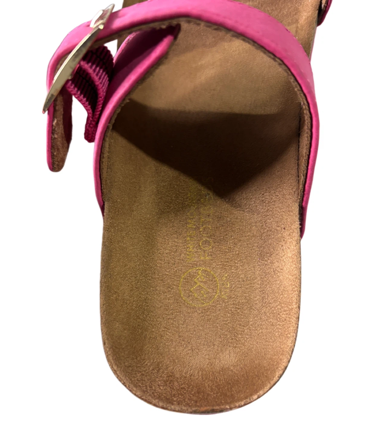 White Mountain Footbeds Pink Sandals - Size 2 - photo 3