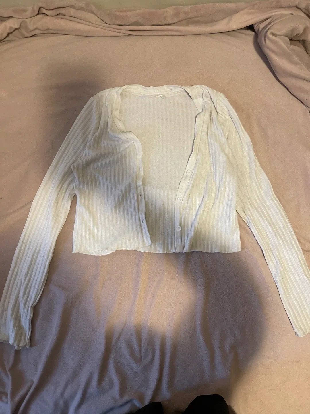 Urban Kids White Cardigan - Size L