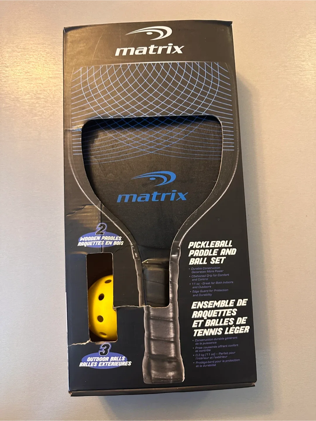 Matrix Pickleball Paddle and Ball Set - New in Box!