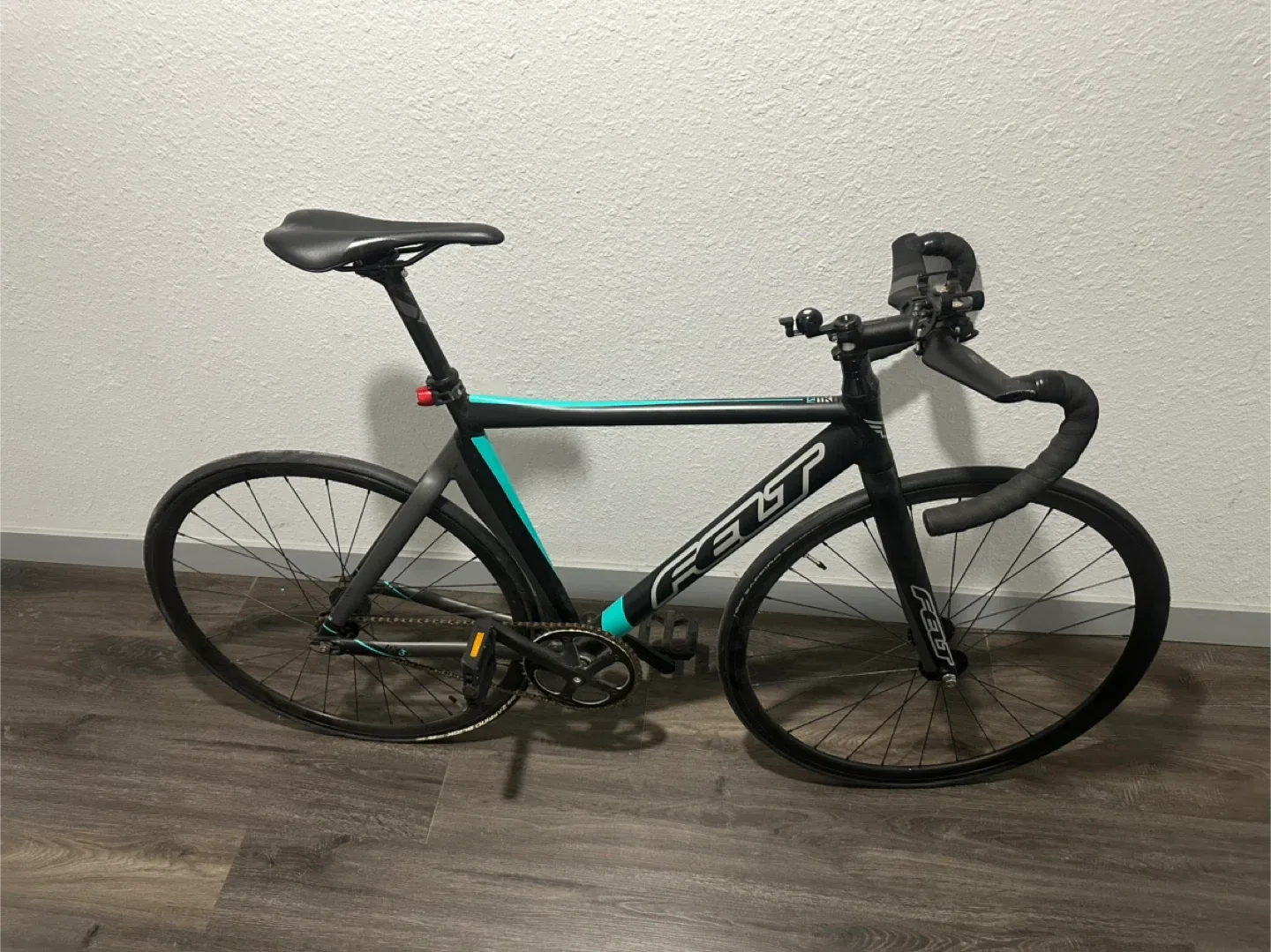 Felt TK3 Track Bike - Black/Teal