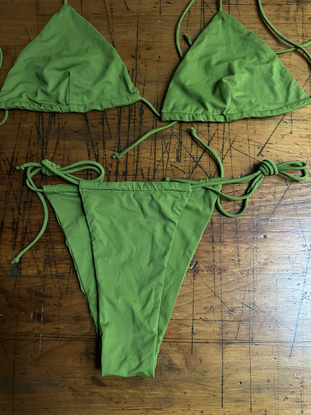 Riot Swim Bixi Bikini in Matcha Green Retail $198 - photo 5