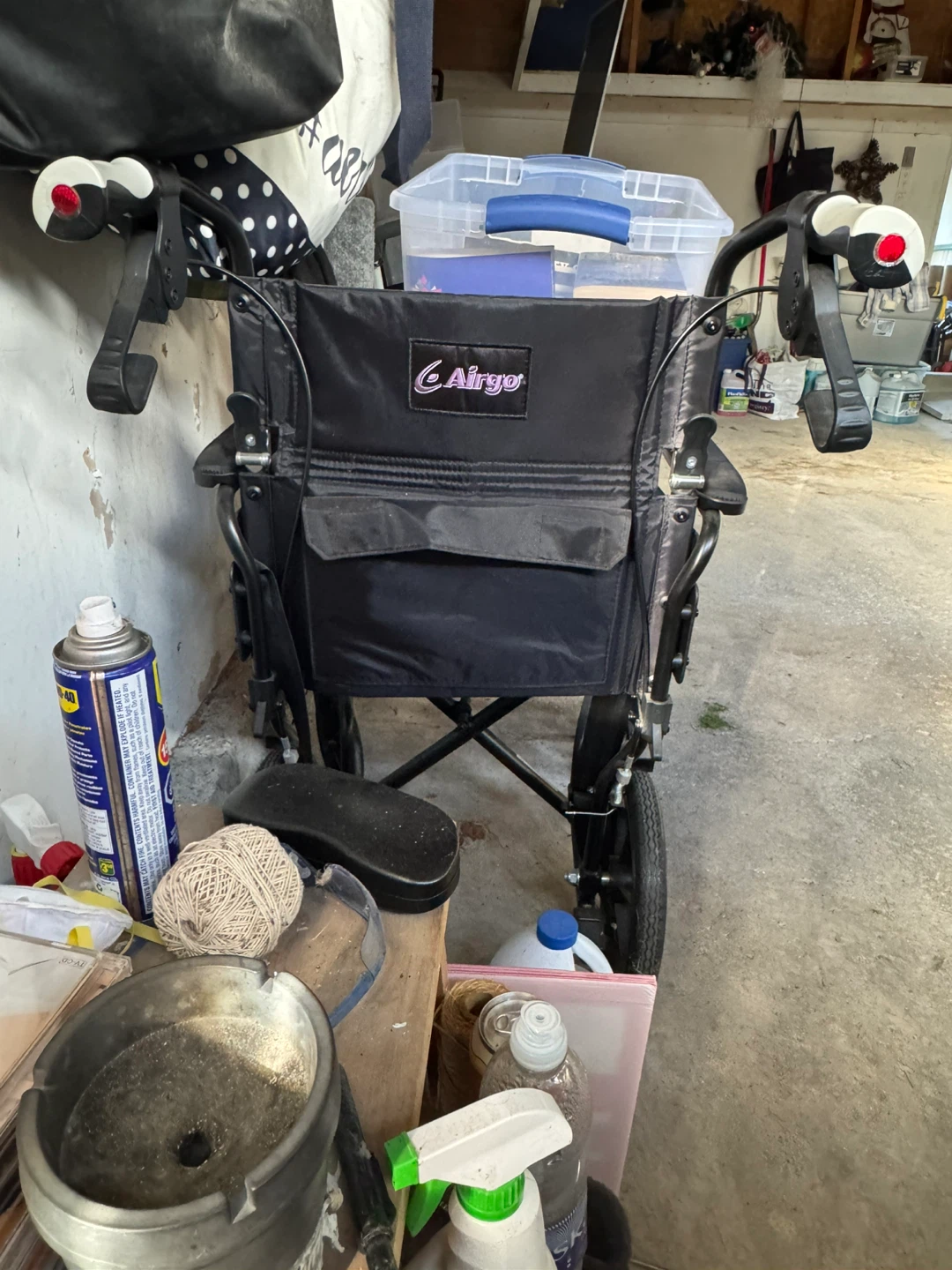 Airgo Lightweight Transfer Chair * NOT A WHEELCHAIR - photo 3
